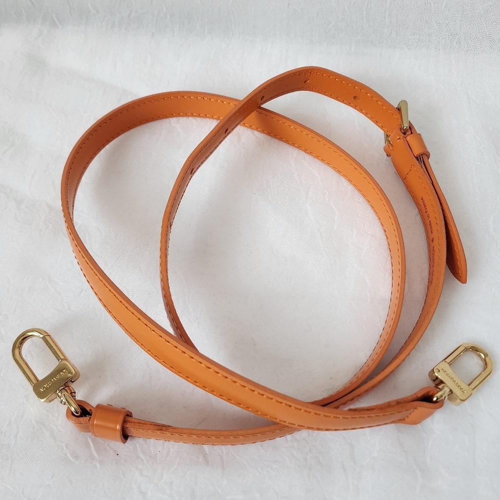 Auth Louis Vuitton Epi Orange Leather Strap - Picture 6 of 7